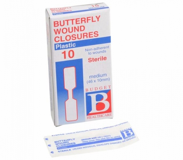 BUTTERFLY WOUND CLOSURES (10) AFAS - 20100