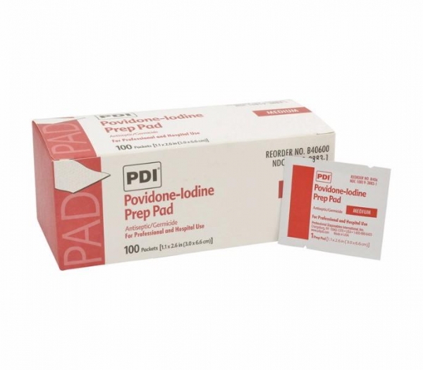 POVIDONE-IODINE WIPES FOR SKIN CLEANSING AFAS - 2071