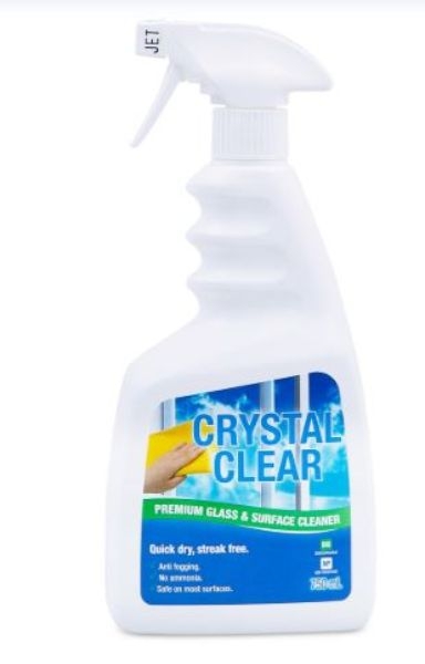 CPD CRYSTAL CLEAR GLASS CLEANER 750ML - 31409