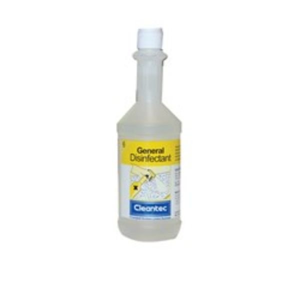 BOTTLE 750ml YELLOW DISINFECT CLEANTEC TRIGGERS NOT INCLUDED - 7754990