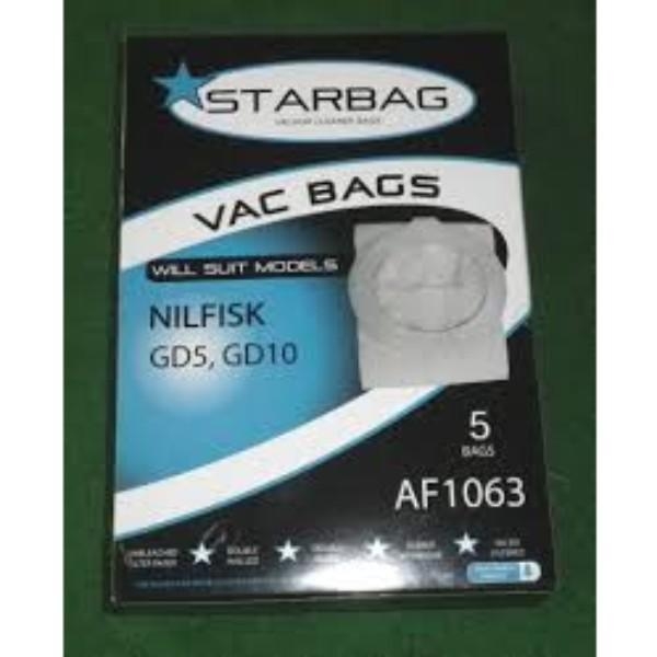 VAC BAG AF1063 PKT5 (NILFISK GD5) - AF1063