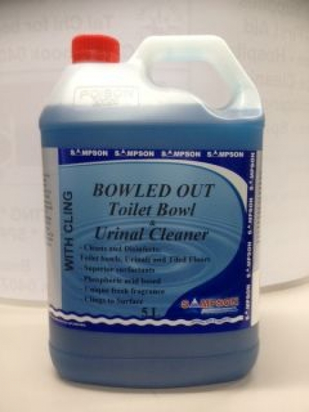 BOWLED OUT TOILET CLEANER 5L - BOWLEDOUT005 - Click for more info