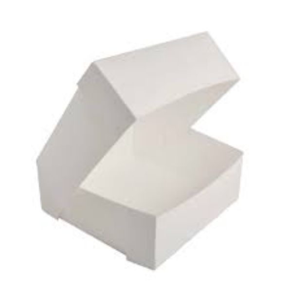 CAKE BOX 12x12x4 WHITE CTN 100 - CB12124