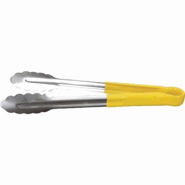 SERVING TONG 300MM YELLOW ONE PIECE - CB157