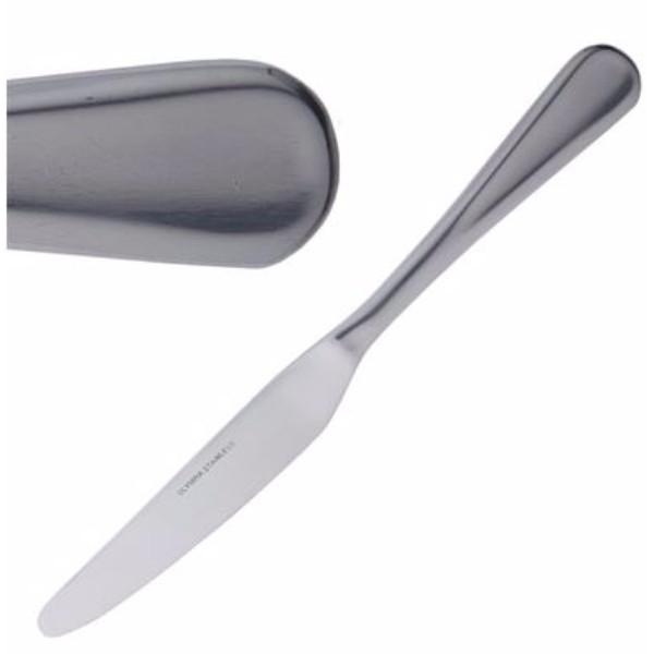 CUTLERY ROMA 18/10 TABLE KNIFE STAINLESS STEEL DOZ - CB626