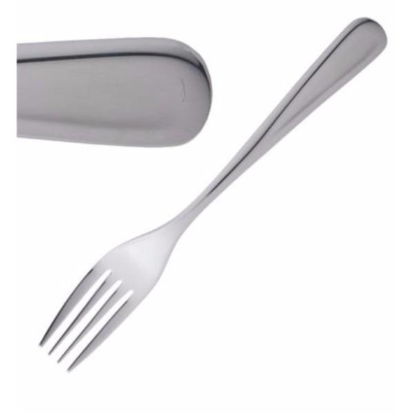 CUTLERY ROMA TABLE FORK 18/10 STAINLESS STEEL DOZ - CB627