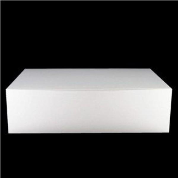 CAKE BOX 8 x 8 x 4 WHITE PKT 100 - CB884