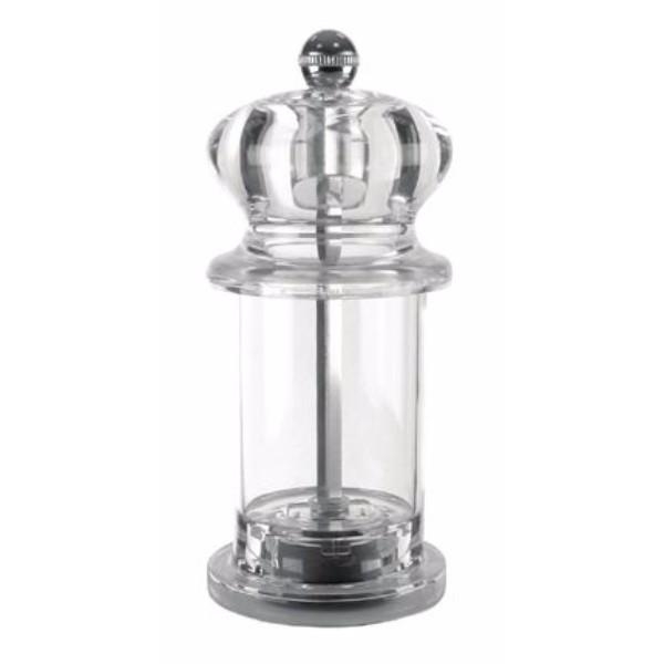 ACRYLIC SALT AND PEPPER MILL 135MM - CE316