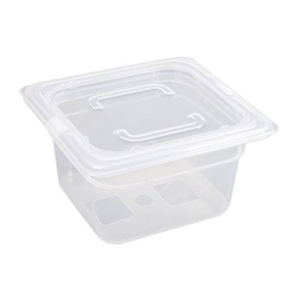 TRAY GN 1/6 POLYPROP 100MM & LID - GJ526