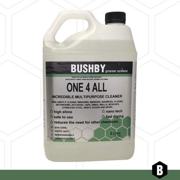 ONE 4 ALL CLEANER 5LT BUSHBY - H-04A5