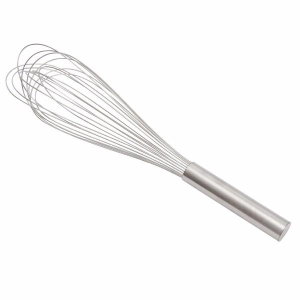 WHISK 40CM PIANO STAINLESS STEEL PLASTIC SEALED - K553