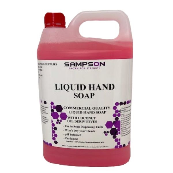 LIQUID HAND SOAP 5LTR SAMPSON - LIQHS05