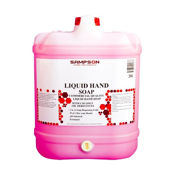 LIQUID HAND SOAP 20LTR ROSE SAMPSON - LIQHS20