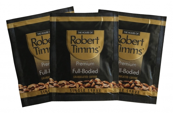 PORTION COFFEE ROBERT TIMMS 1000 SACHETS PREMIUM FULL FLAVOUR - NCPS2565