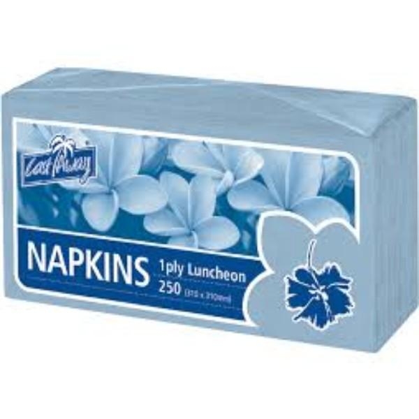 NAPKIN 1PLY LUNCH LIGHT BLUE - NCPS6677-PK