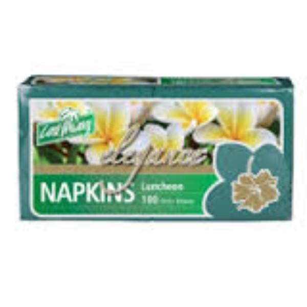 NAPKIN 1PLY LUNCH PINE GREEN PK250 - NCPS6679-PK