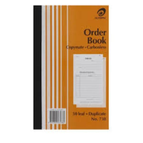 BOOK ORDER DUPLICATE OLYMPIC 738 - NCPS7627
