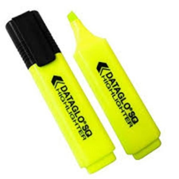 HIGHLIGHTERS YELLOW ea (box 10)GEN/STAT