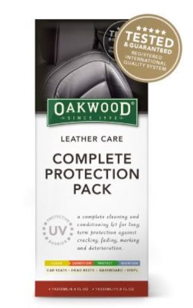 LEATHER CARE PROTECTION PACK COMPLETE OAKWOOD - OP119