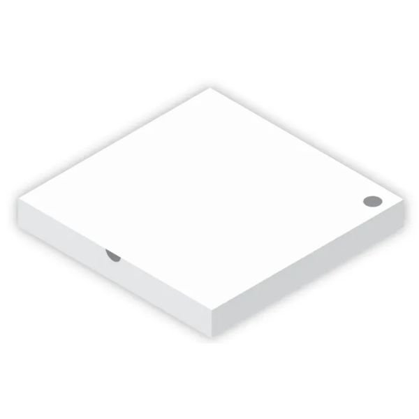 BOX PIZZA 6.5'' PLAIN WHITE CTN100 - PIZ06P