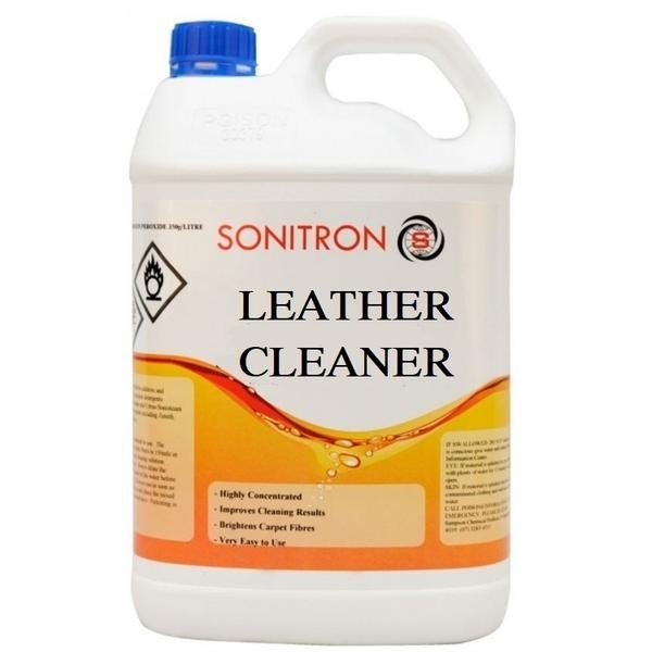 LEATHER CLEANER 5L SONITRON (CLEANS,CONDITIONS,PROTECTS) - SNLEATHER005