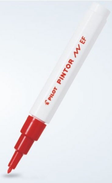 MARKER PINTOR RED EXTRA FINE PAINT - SW-PT-EF-R
