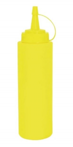 SAUCE BOTTLE SQUEEZE 994ML YELLOW - W834