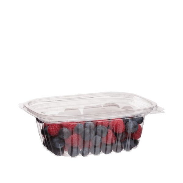 CONTAINER RECT 12oz PLA AND LID PK100  CTN300 - Y005S0064